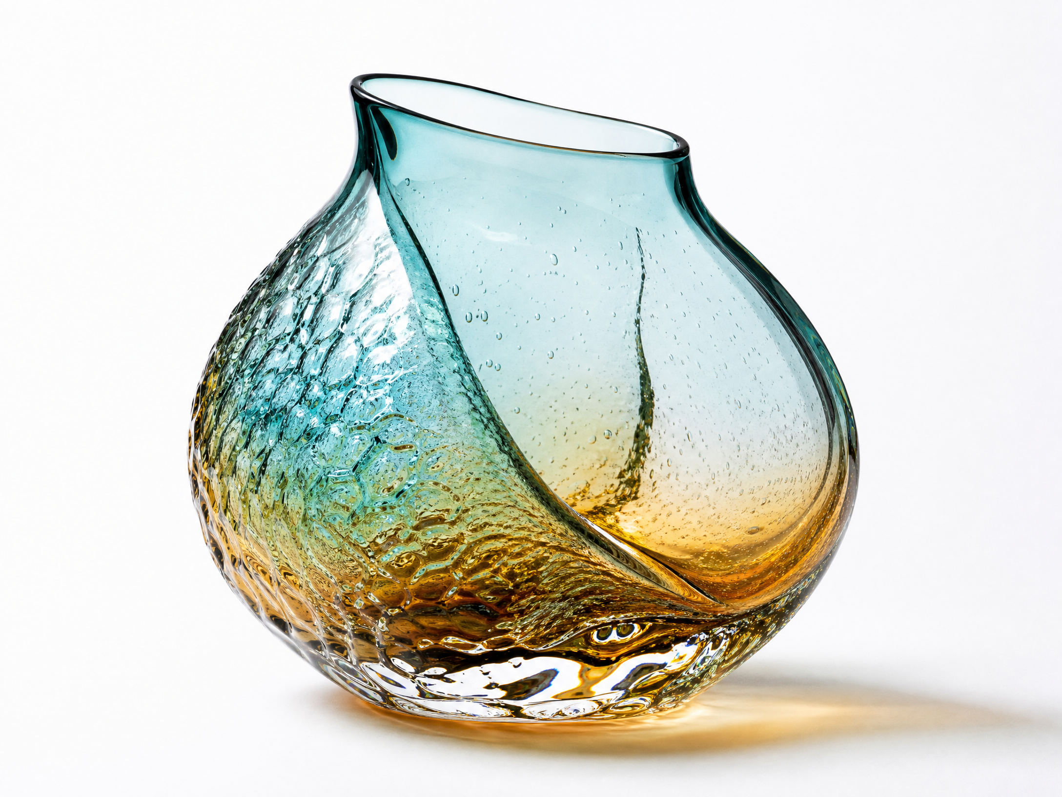 Künstlerische Kristallvase Modell 3