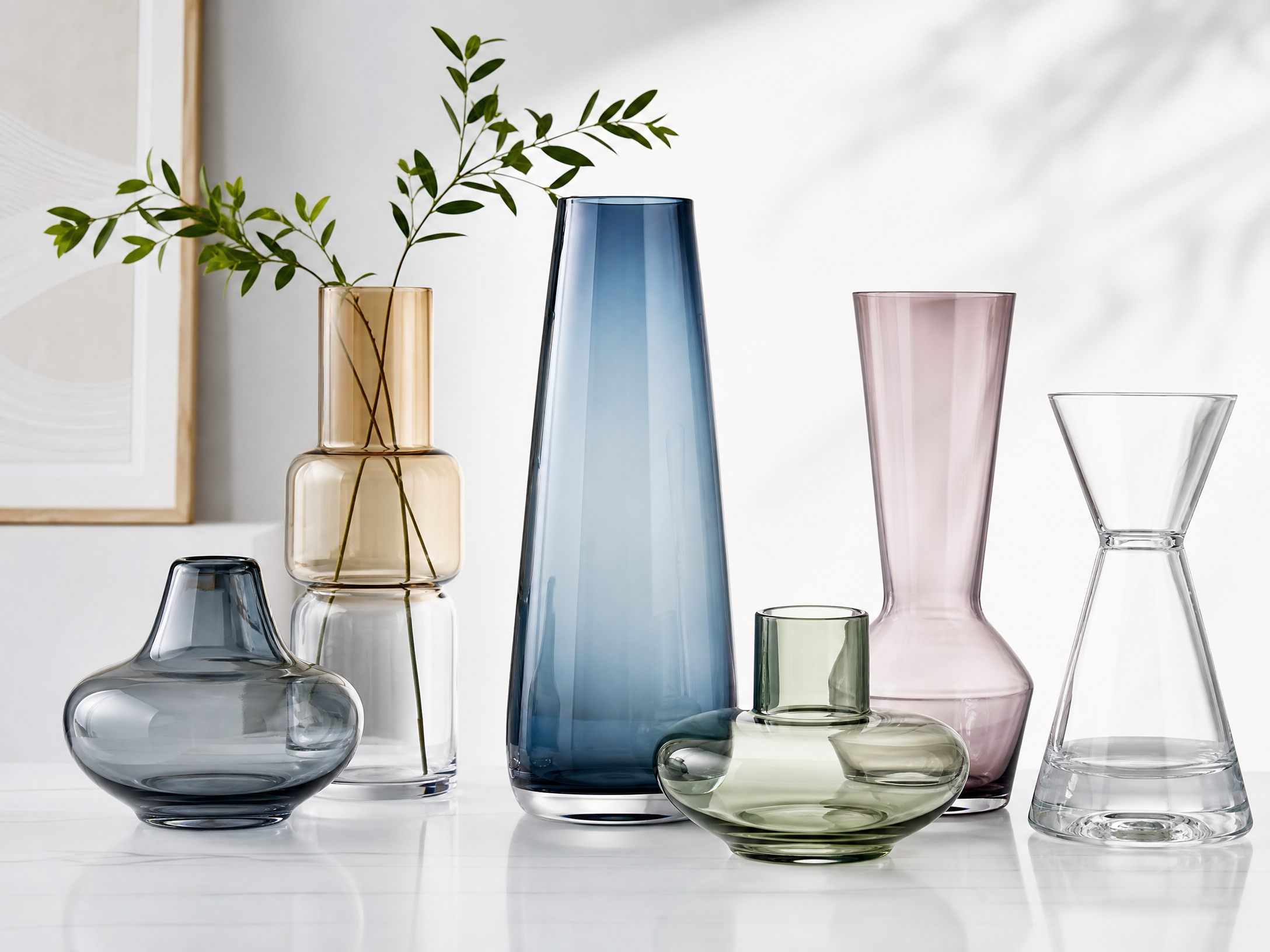 Moderne Raffinesse Kristallvasen