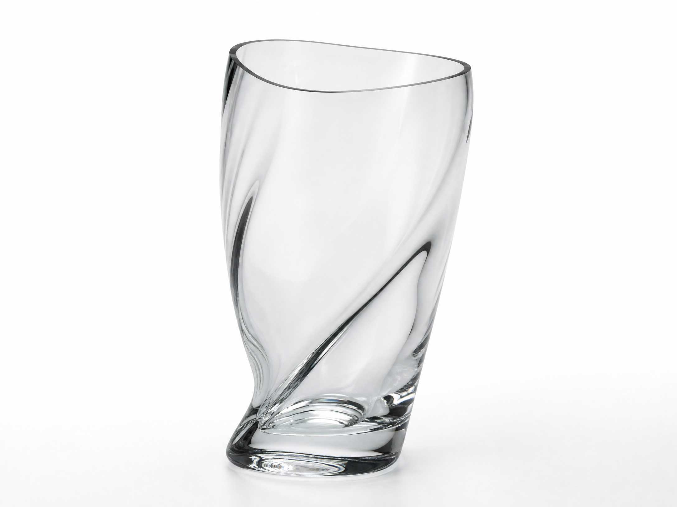 Moderne Raffinesse Kristallvase Modell 4